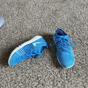 NIKE Women's Free Transform Flyknit Blue 833410-401 Running Sneakers Shoe Sz 6